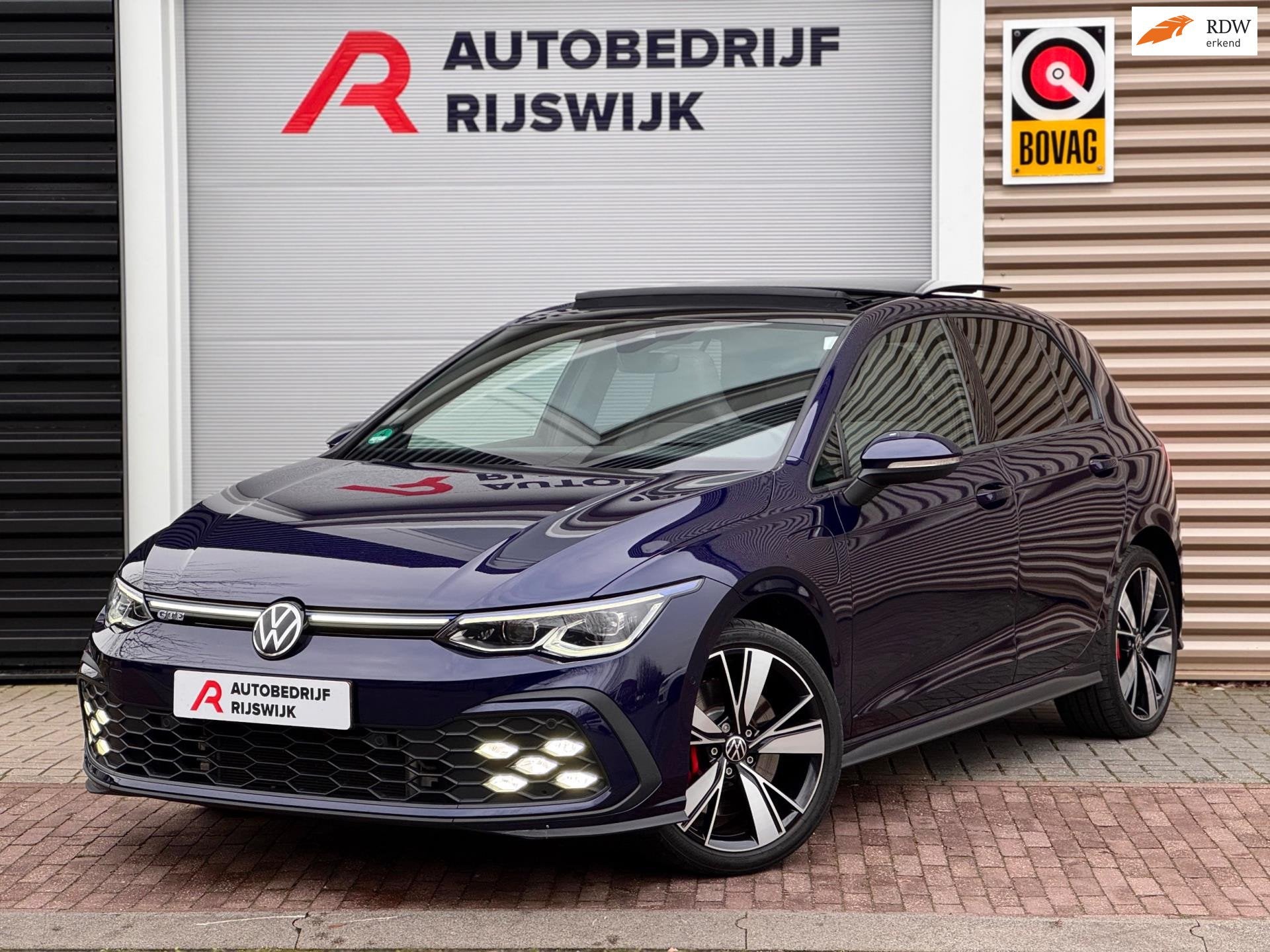 Volkswagen Golf 1.4 eHybrid GTE Leer/Pano/Matrix/HuD/Blindsp, Gebruikt, Euro 6, 4 cilinders, Blauw