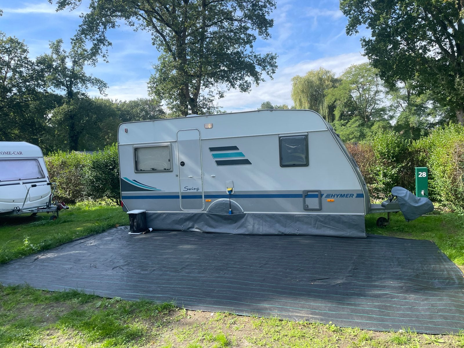ERIBA HYMER SWING 465 uit 2002 - Volledig uitgerust!, Vast bed, Rondzit, Particulier, Fietsenrek