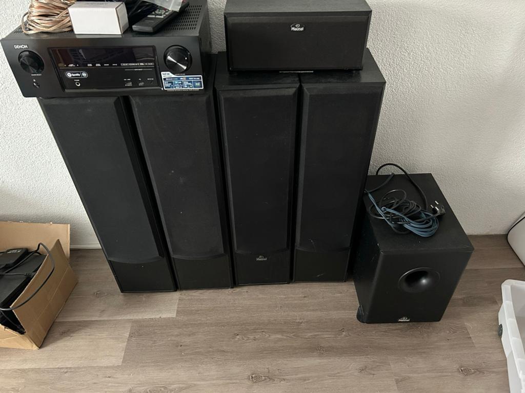 Magnat Luidsprekers en Subwoofer, Audio, Tv en Foto, Luidsprekers, Ophalen, Gebruikt, 60 tot 120 watt, Magnat