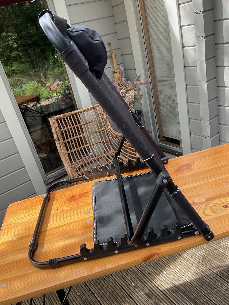 Bed rug steun, Ophalen, Zo goed als nieuw, Eenpersoons