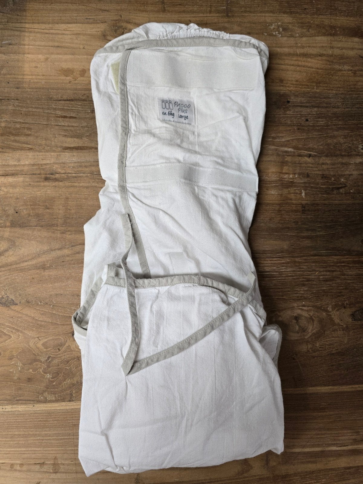 Pacco Plus Inbakerzak, Ophalen, Gebruikt