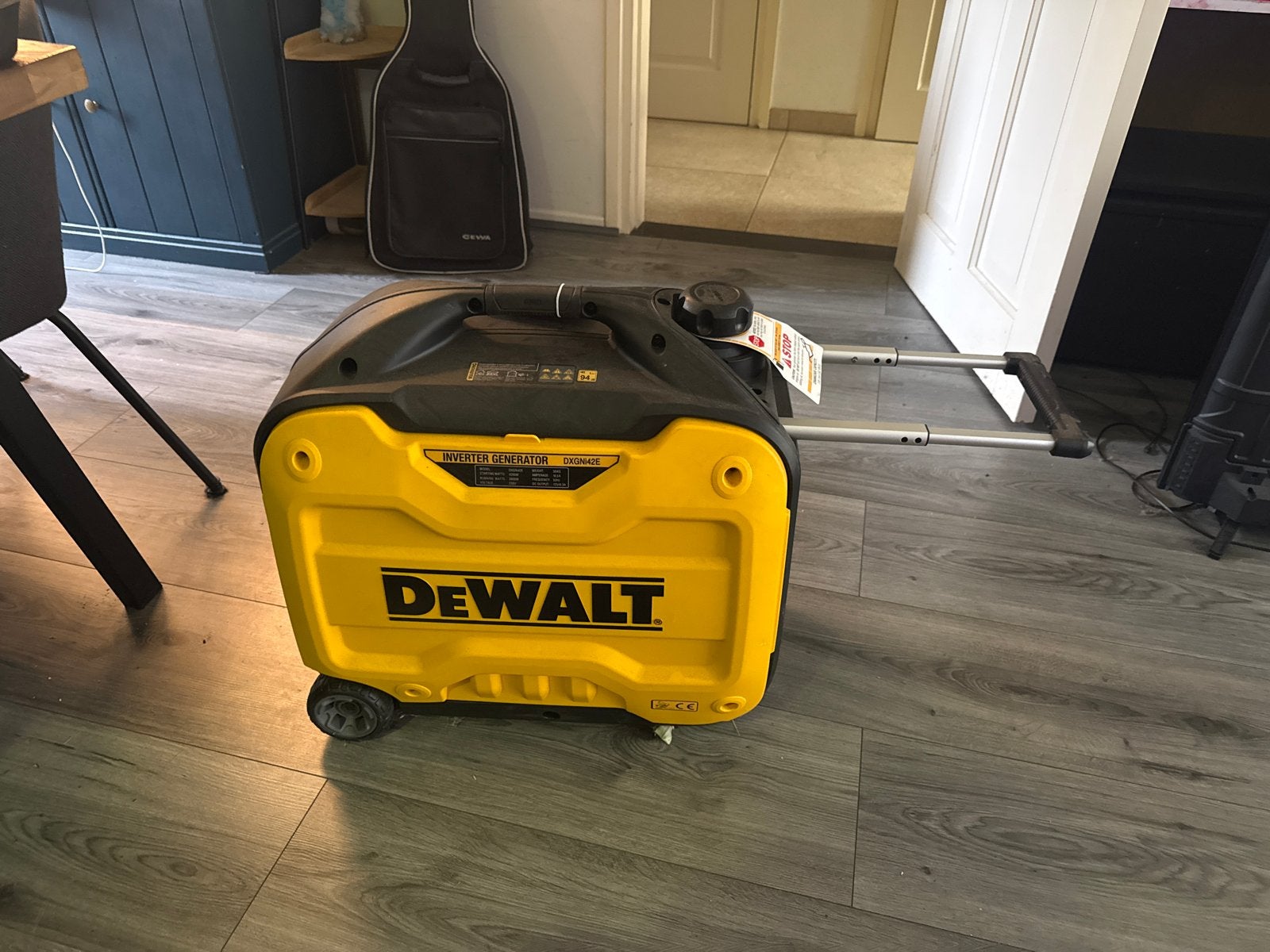 DeWalt Inverter Generator DXGNi4200, Ophalen, Benzine, Geluidgedempt, Nieuw