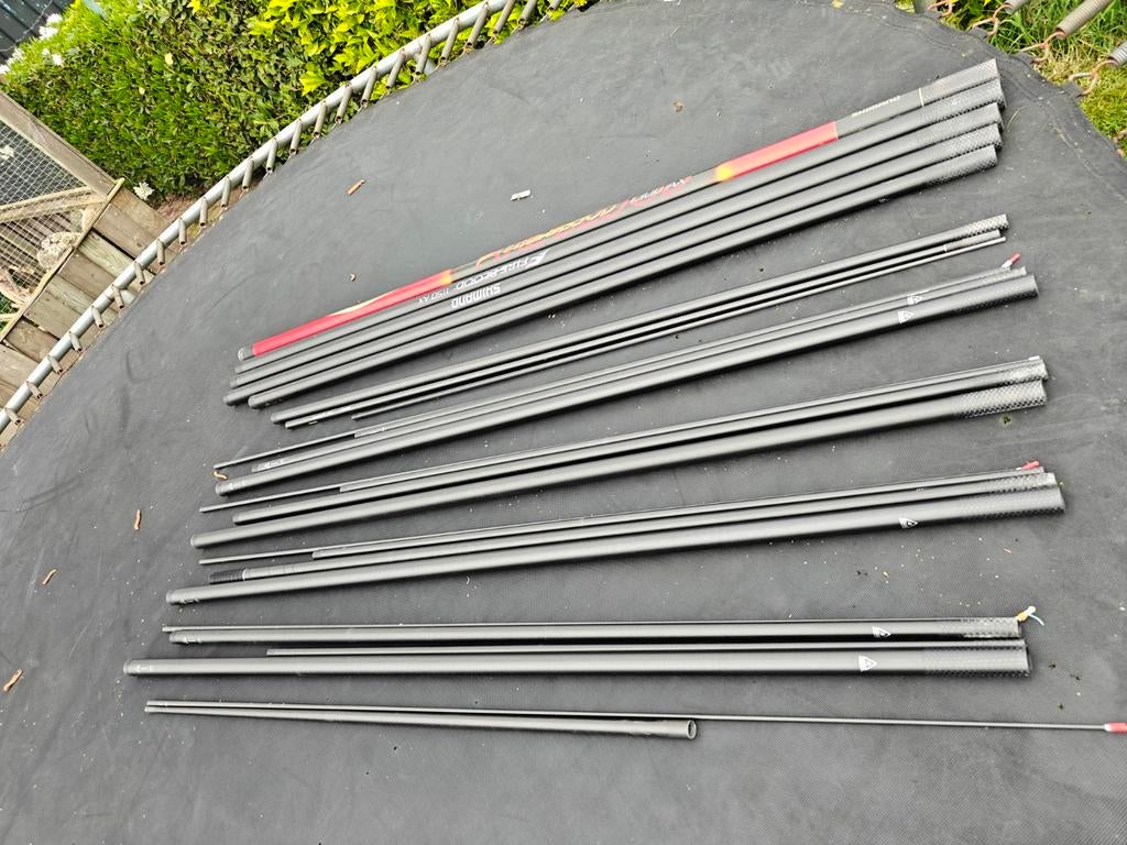 Shimano Fireblood 13m Pole - Topmodel Vaste Hengel, Ophalen of Verzenden