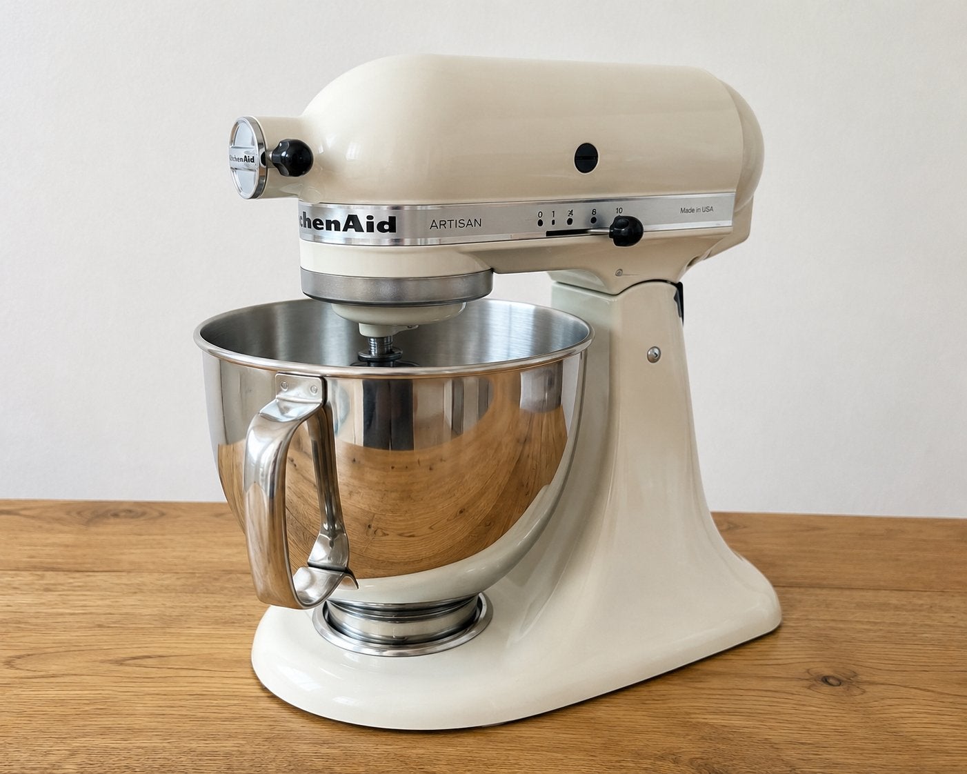 KitchenAid Artisan 4,8L  Fresh Linen – Nieuw in doos ✅, Ophalen, 4 liter of meer, Nieuw, 3 snelheden of meer