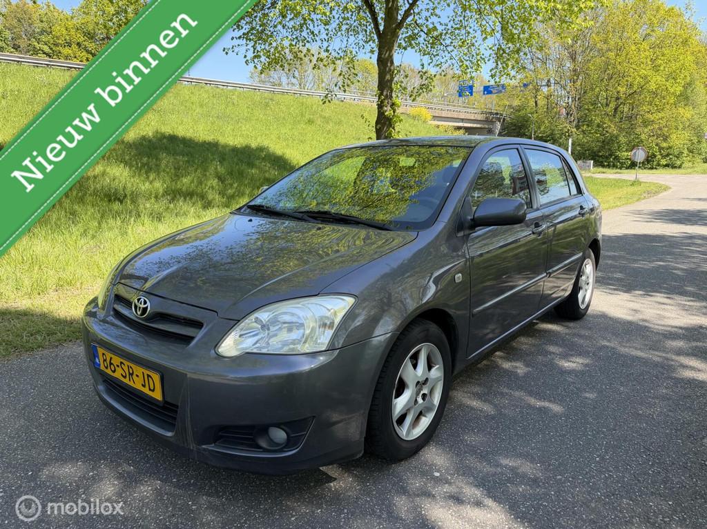 Toyota Corolla 1.6 VVT-i Anniversary*APK 02/27*AIRCO*CRUISE, Auto's, Gebruikt, Zwart, 4 cilinders, Corolla