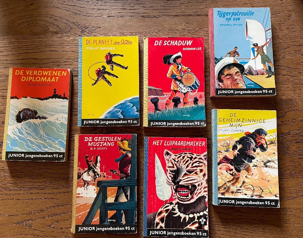 Junior Jongensboeken Verkennerij jaren zestig, Verzamelen, Gebruikt, Uitgeverij De Verkenner, Ophalen of Verzenden, Xxx