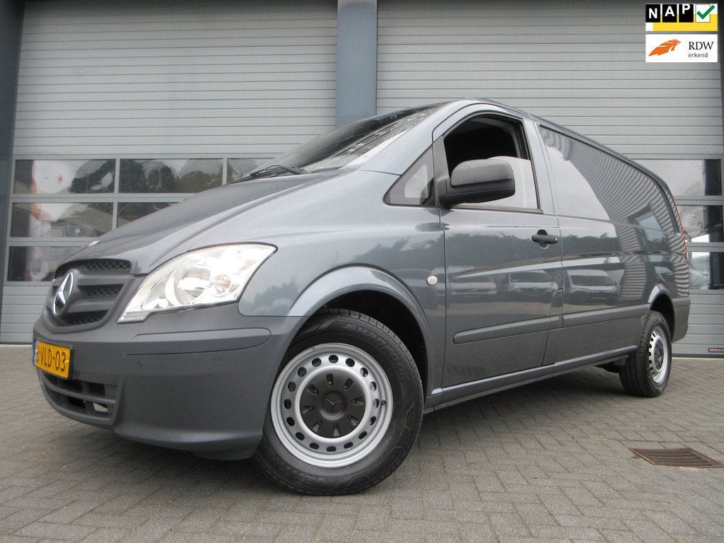 Mercedes-Benz Vito 122cdi V6 Euro5, Lang Automaat, Airco, 3-, Automaat, Euro 5, Achterwielaandrijving, Gebruikt