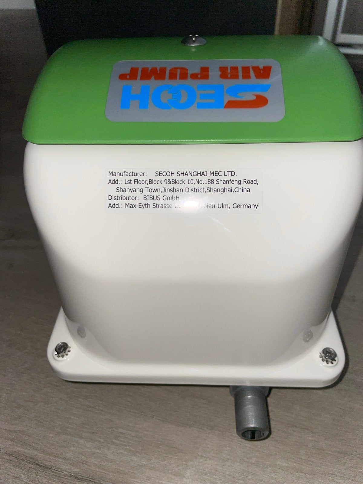 SECOH Luchtpomp JDK-S-80 voor Vijver of Aquarium, Ophalen of Verzenden, Nieuw, Overige typen