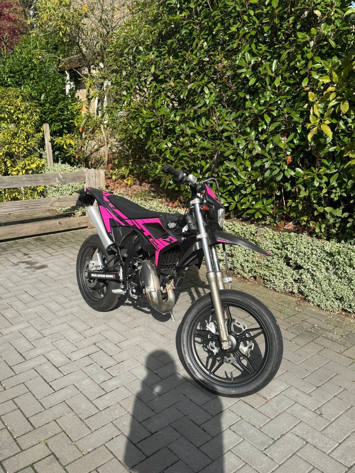Beta RR Motard 2T Pink, Fietsen en Brommers, Ophalen, Maximaal 45 km/u, Zo goed als nieuw, 50 cc