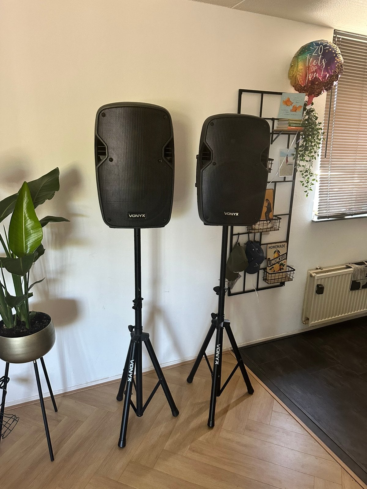 Te koop! VONYX actieve luidsprekers, Audio, Tv en Foto, Luidsprekers, Gebruikt, Overige merken, Ophalen