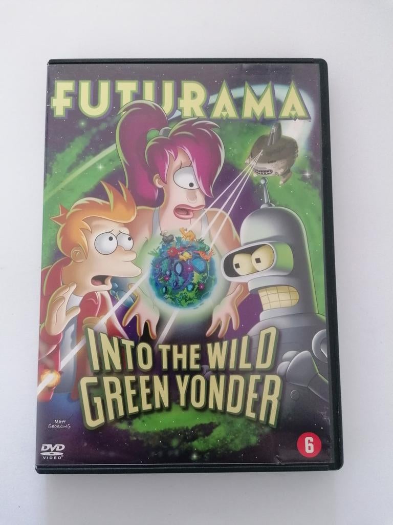 Futurama Into the Wild Green Yonder - DVD, Ophalen of Verzenden, Zo goed als nieuw, Amerikaans