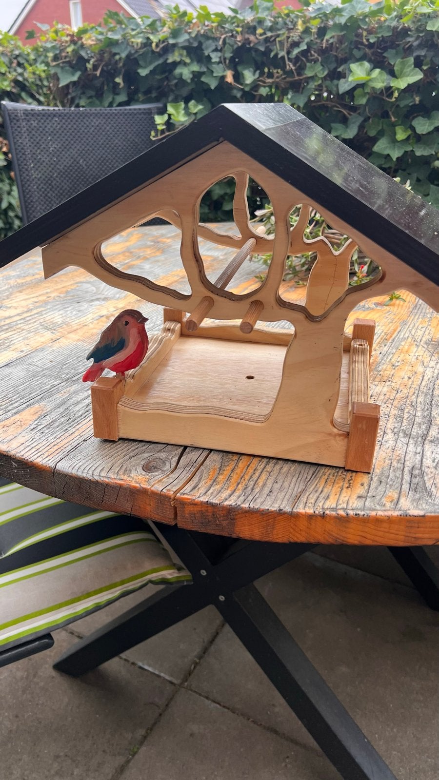 Uniek Vogelvoederhuisje met Leuke Details, Ophalen of Verzenden, Nieuw