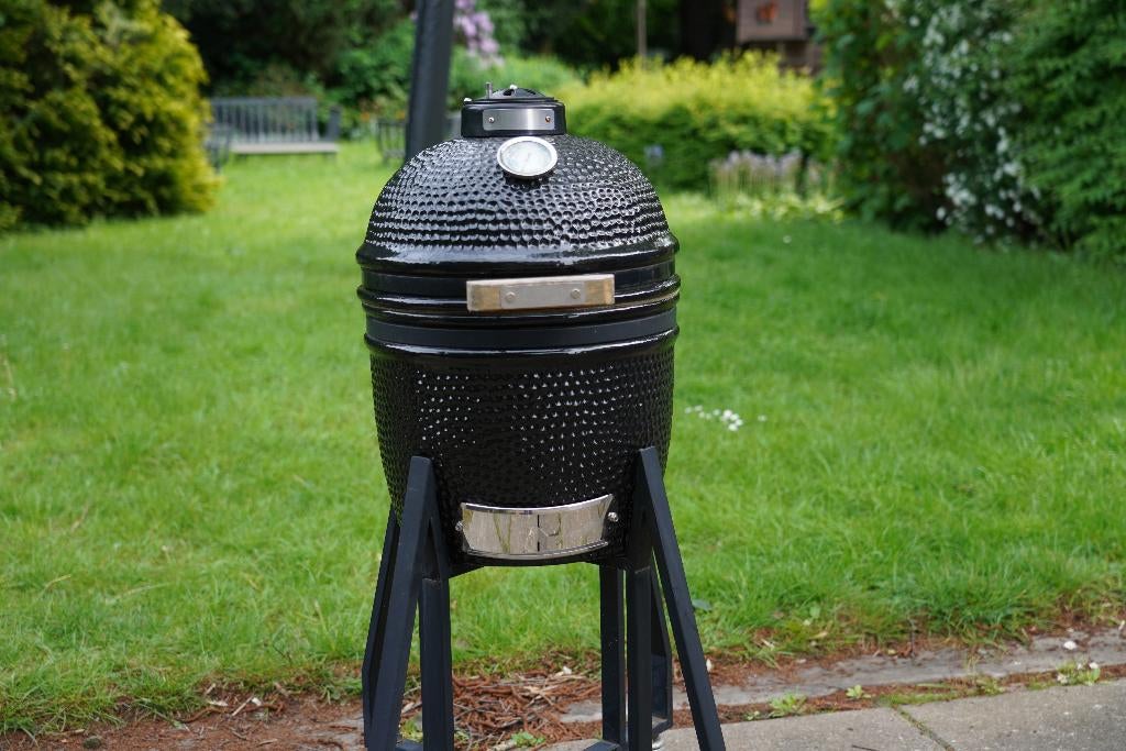 Grill Guru Compact inclusief standaard & hoes!, Ophalen, Gebruikt, Grill guru, Met accessoires