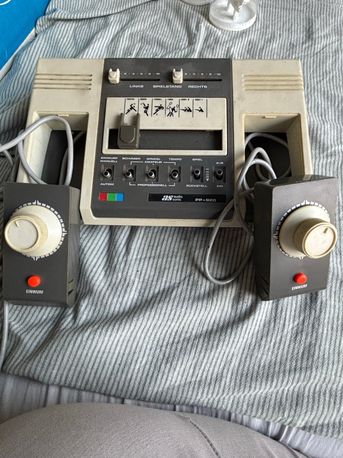 Vintage Audio Sonic PP-920 Pong Console met Controllers, Ophalen, Overige merken, Gebruikt