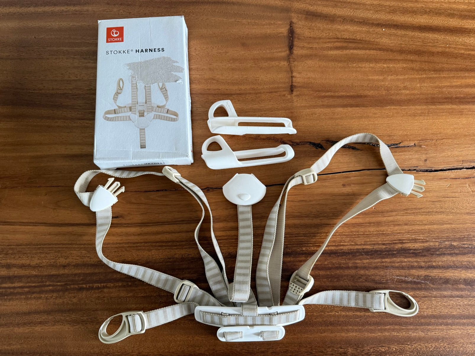 Stokke Tripp Trapp veiligheidstuigje Harness, Kinderen en Baby's, Kinderstoelen, Verzenden, Zo goed als nieuw, Meegroeistoel