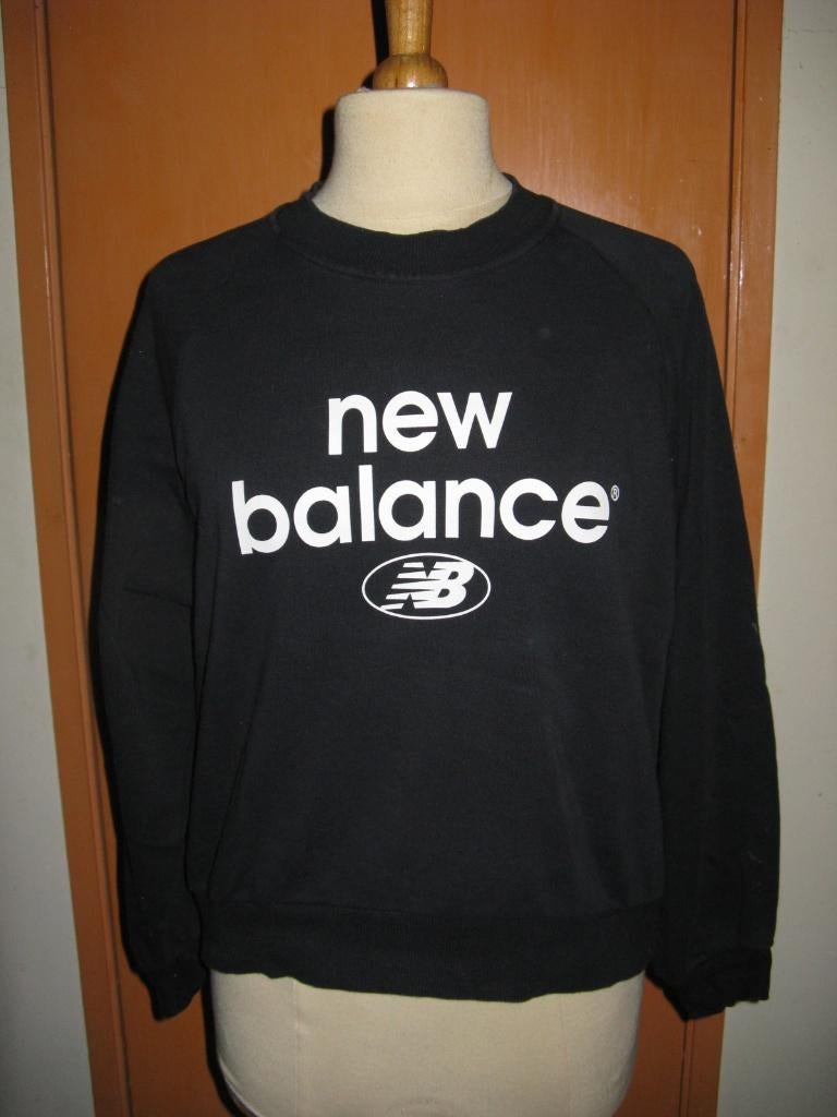 New Balance zwarte trui katoen dames maat S, Zwart, Ophalen of Verzenden, Maat 36 (S), Gedragen
