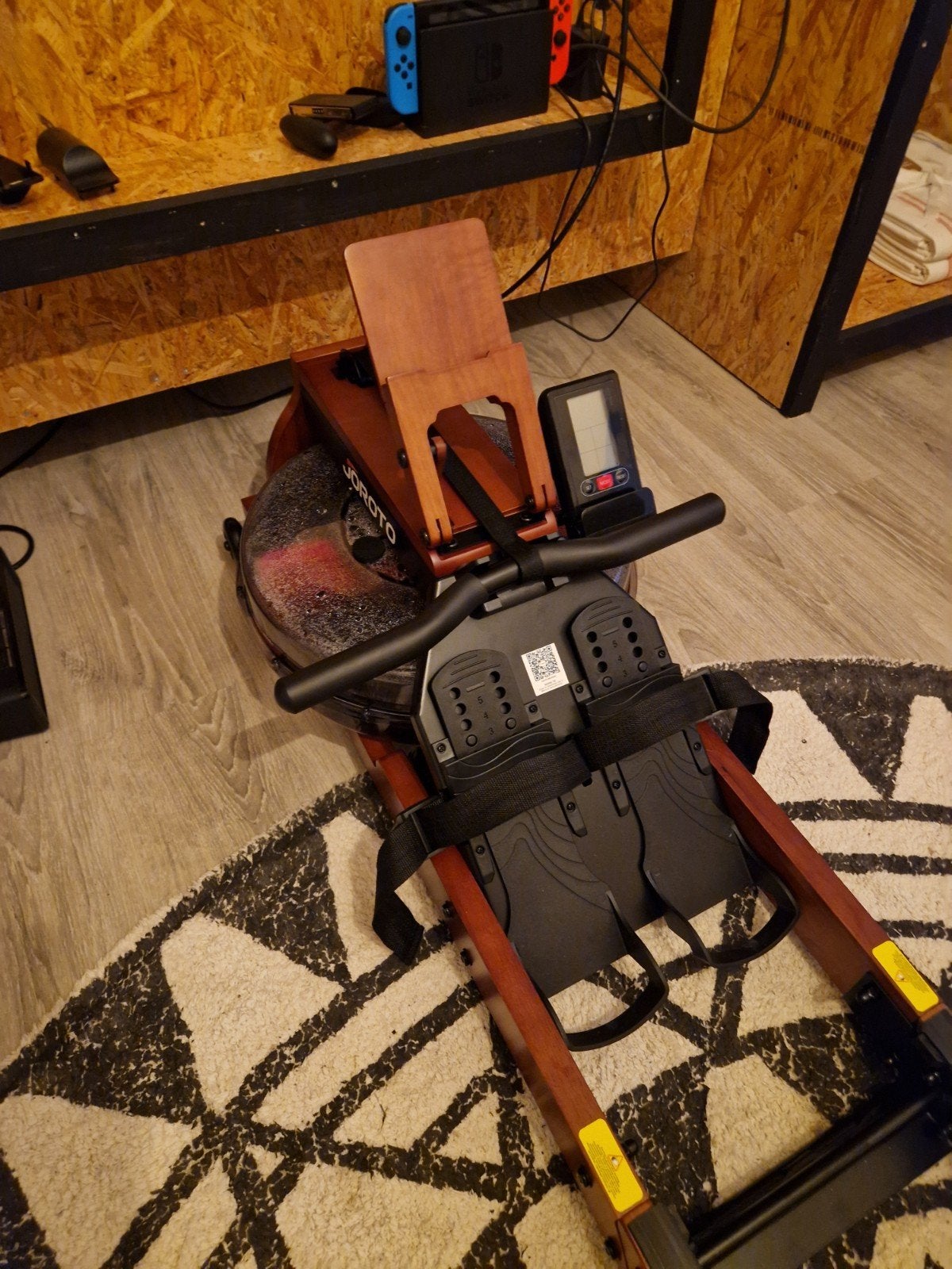 joroto MR280PRO roeitrainer, Ophalen of Verzenden, Nieuw, Overige materialen, Hometrainer