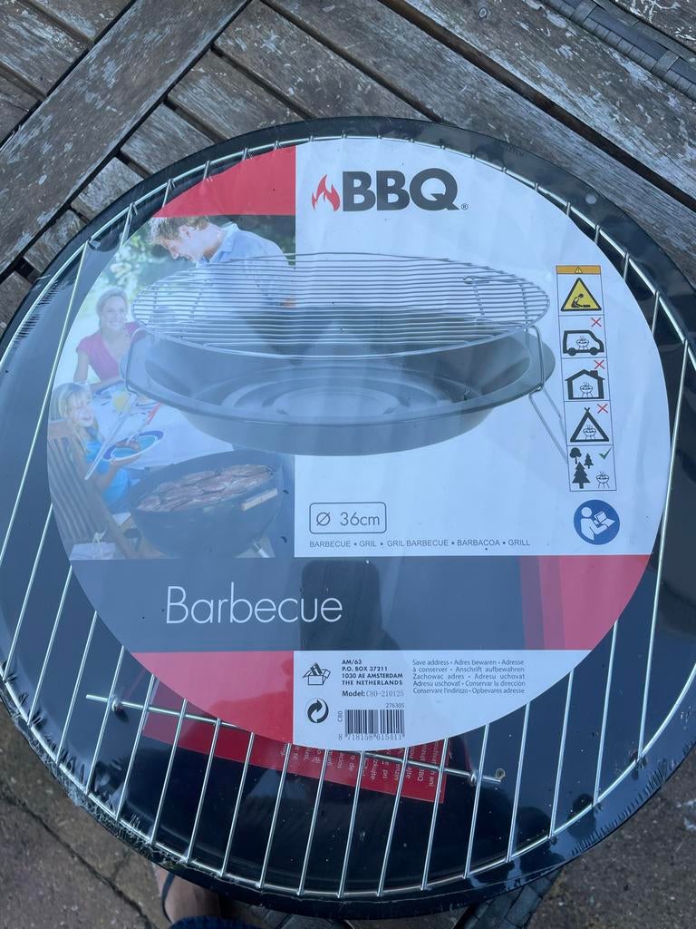 Compacte Meeneem Barbecue - Ideaal voor Onderweg, Ophalen of Verzenden, Nieuw