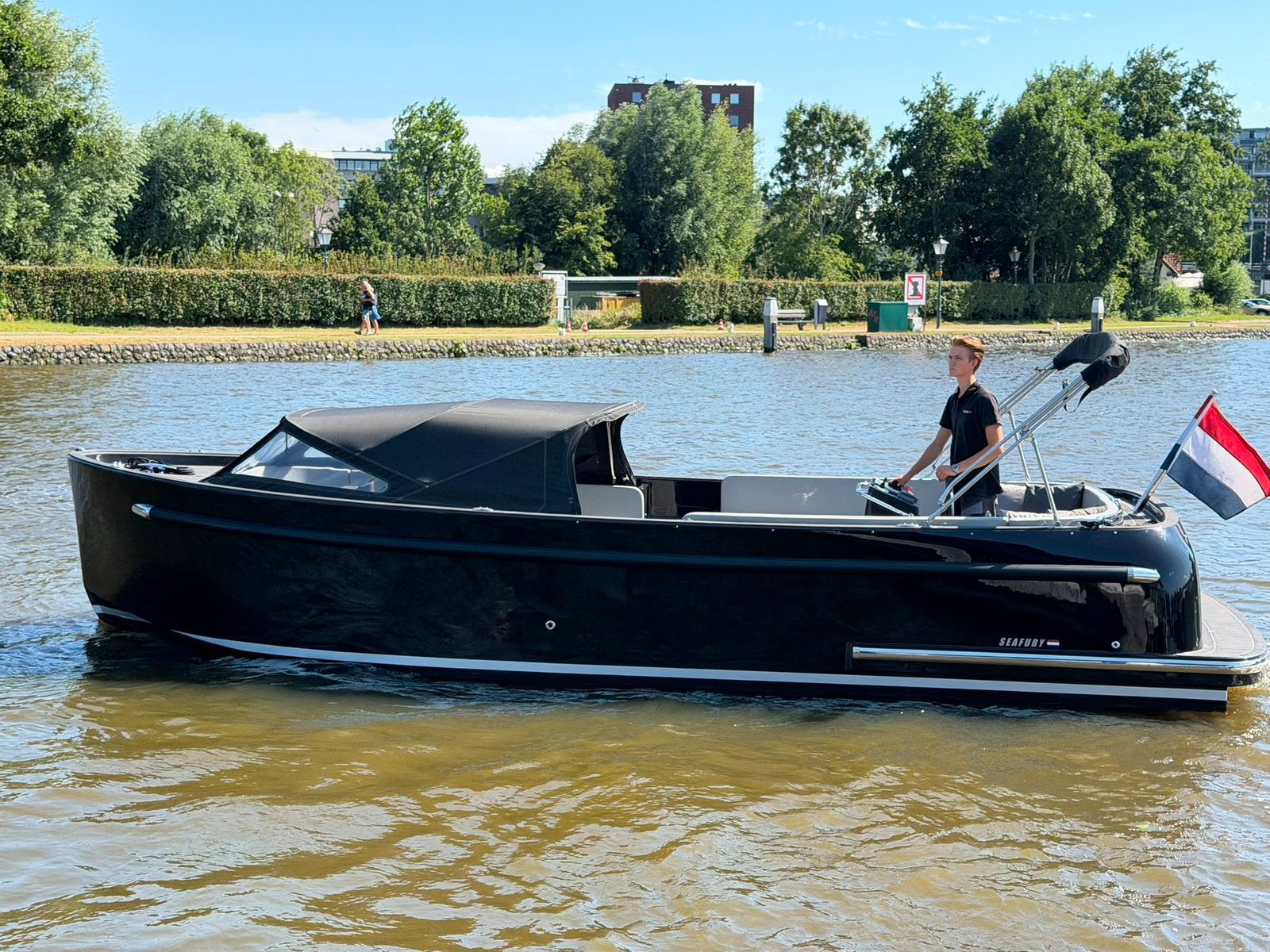 Seafury Hawker 725, 52PK Vetus boegschroef en meer. bj 2021, Watersport en Boten, Tender, Binnenboordmotor, Zo goed als nieuw
