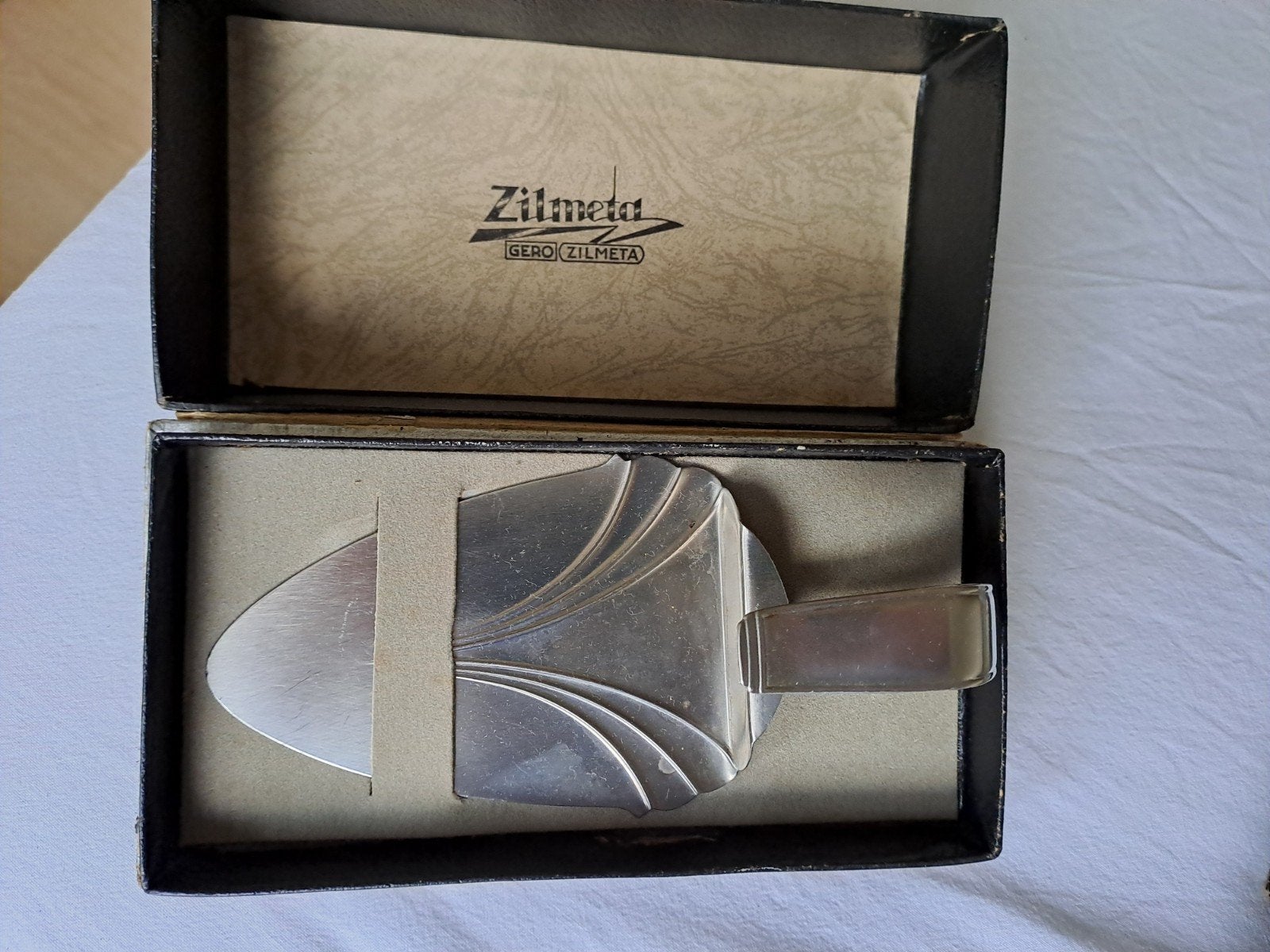 taartschep gero zilmeta, Antiek en Kunst, Ophalen