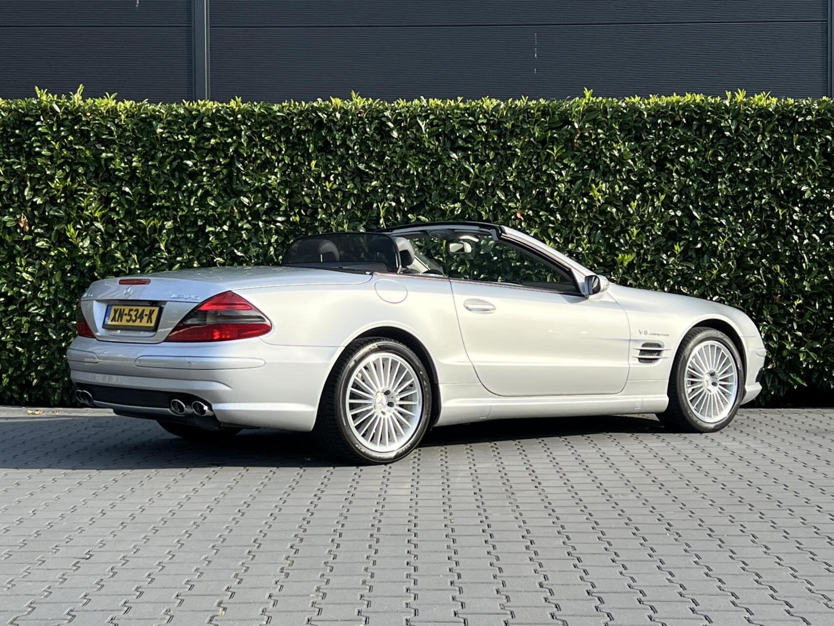 Mercedes SL-klasse AMG 55, LUCHTVERING, LEDER, NAVIGATIE, CR, Auto's, Automaat, Euro 5, Achterwielaandrijving, Gebruikt