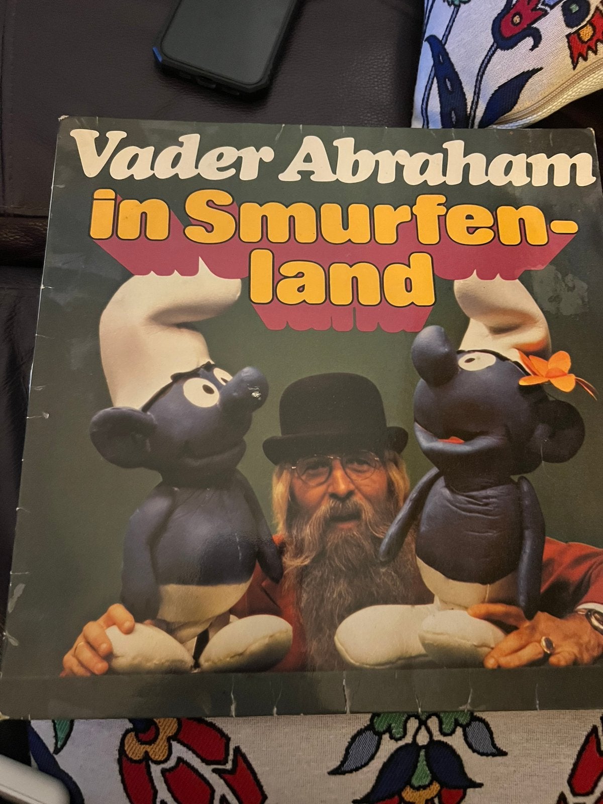 Langspeelplaat Vader Abraham im Smurfenland 1977, Verzenden, Zo goed als nieuw, Verschillende Smurfen