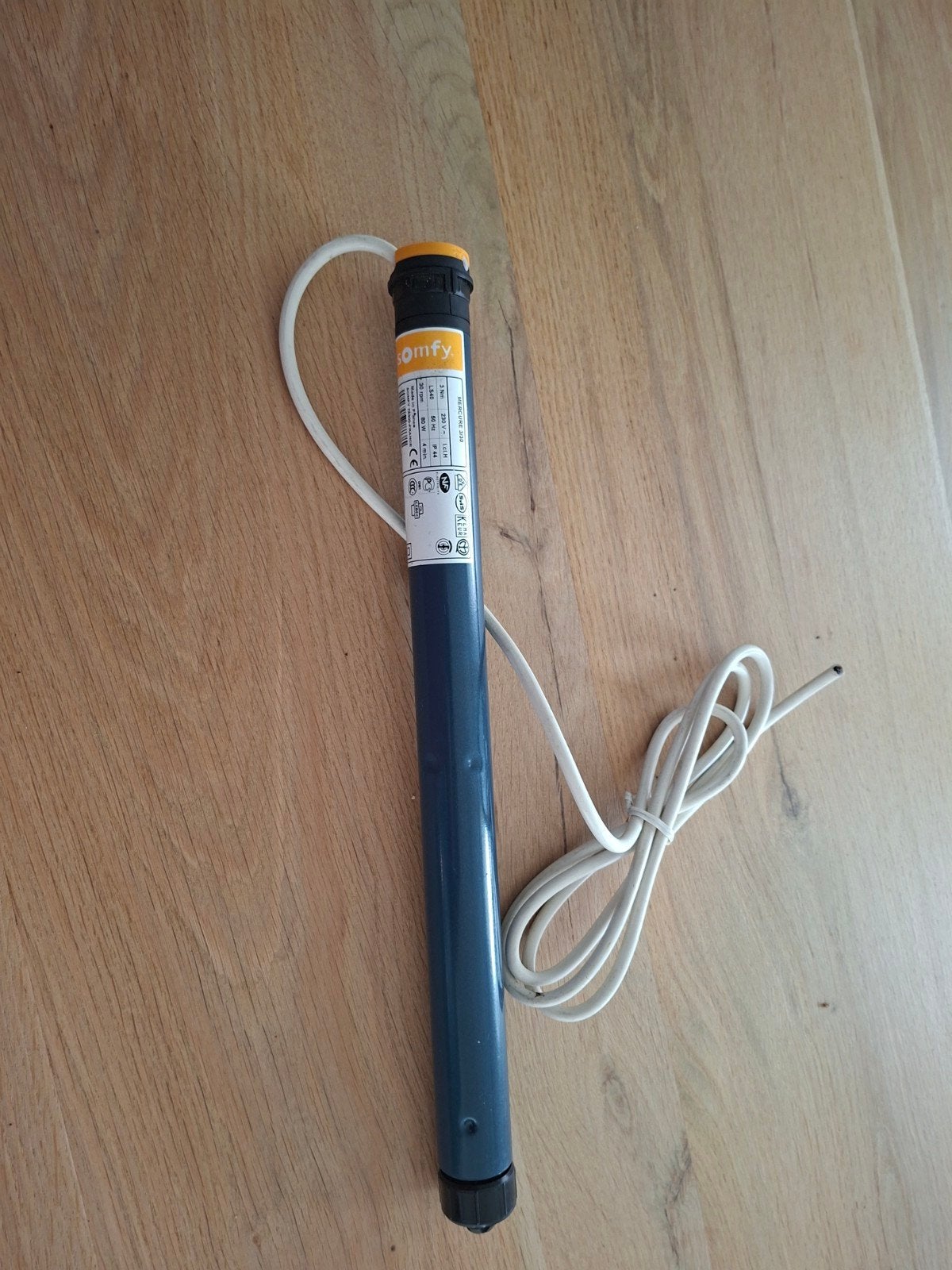 Somfy buismotor LT/30, Ophalen of Verzenden, Wit, Minder dan 100 cm, Minder dan 100 cm