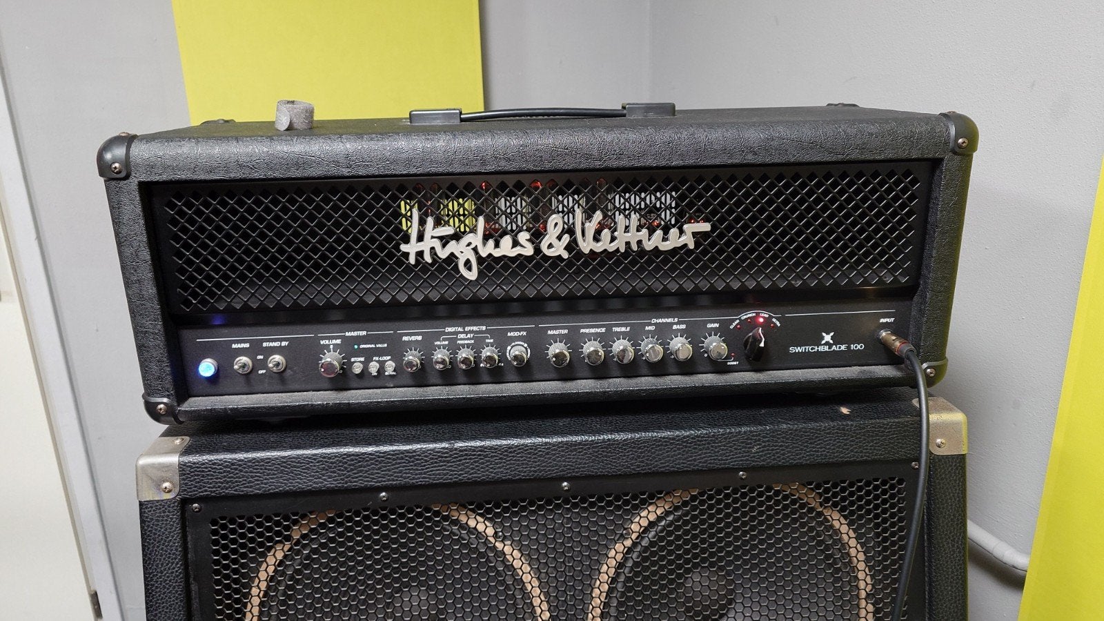 Hughes & Kettner Switchblade 100 gitaarversterker, Ophalen, Gebruikt, Gitaar, 100 watt of meer
