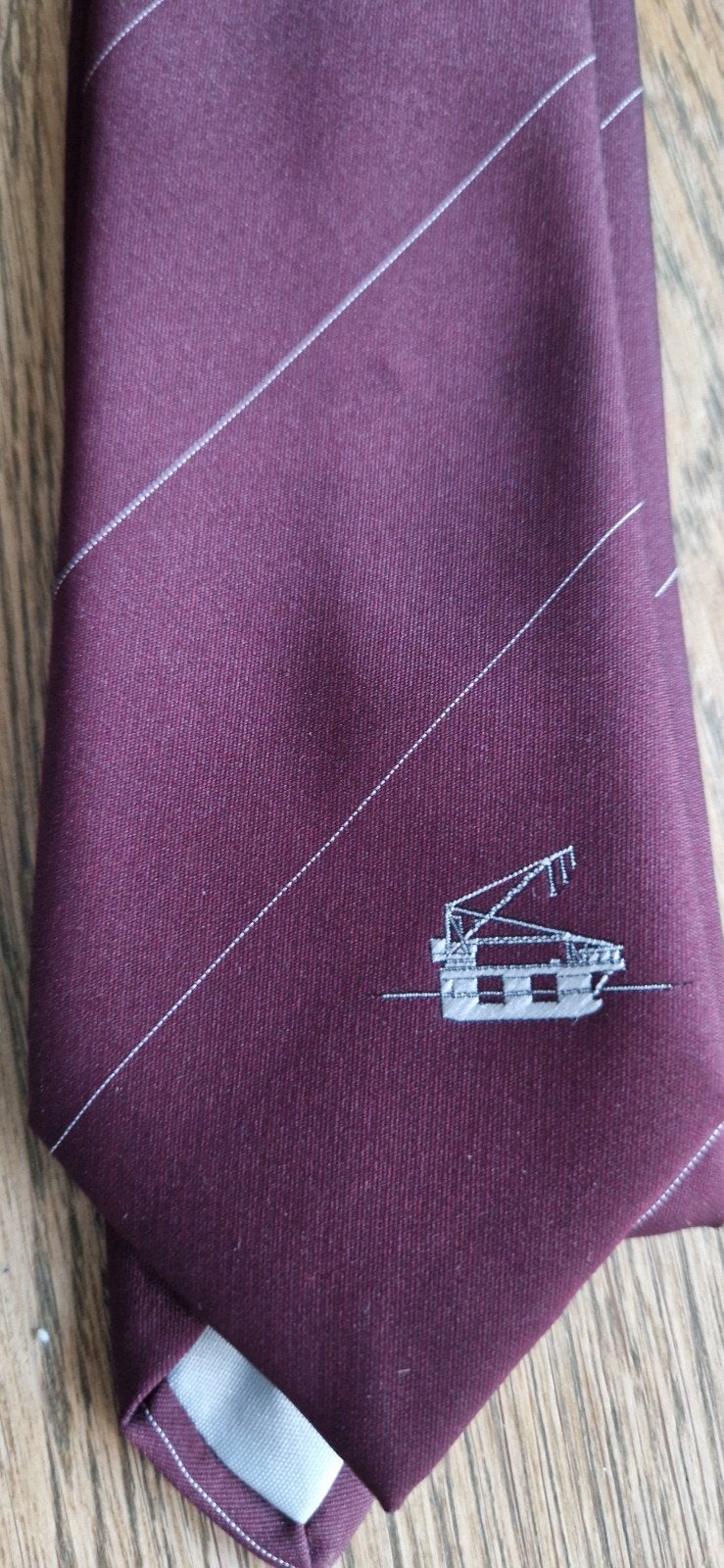 4 unieke Vintage Maritieme/Offshore Stropdassen Heerema oa, Verzamelen, Ophalen of Verzenden
