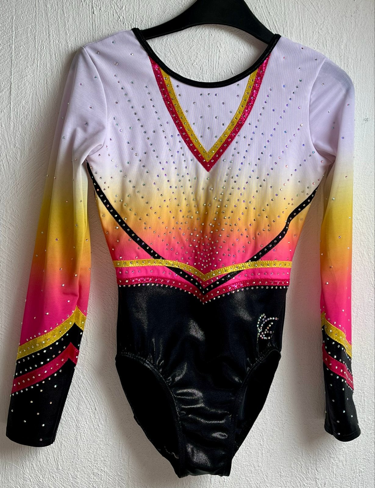 turnpakje Sparkle & Dream lange mouwen, Meerkleurig, Ophalen of Verzenden, Zo goed als nieuw, Turnpak(je)