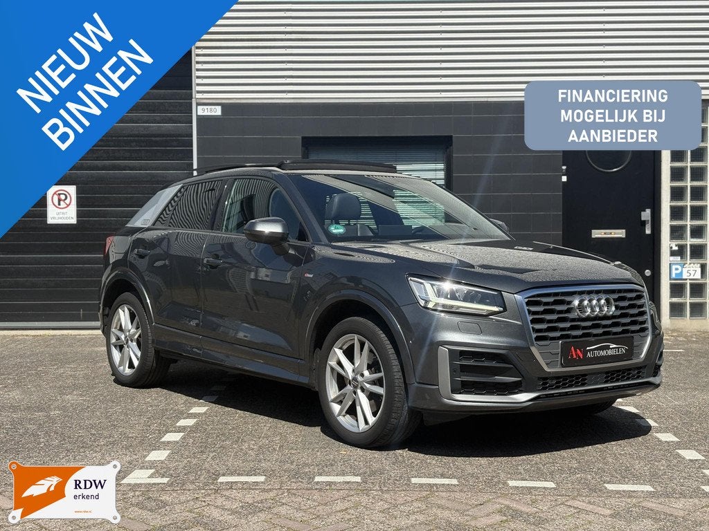 Audi Q2 1.4 TFSI S-Line Full Option, Auto's, Audi, Gebruikt, 4 cilinders, 150 pk, Leder