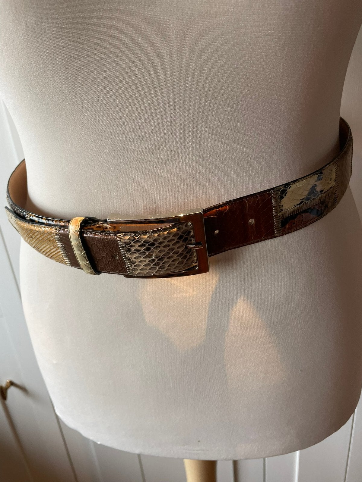Patchwork centuur, Overige kleuren, Ophalen of Verzenden, Zo goed als nieuw, 5 cm of meer