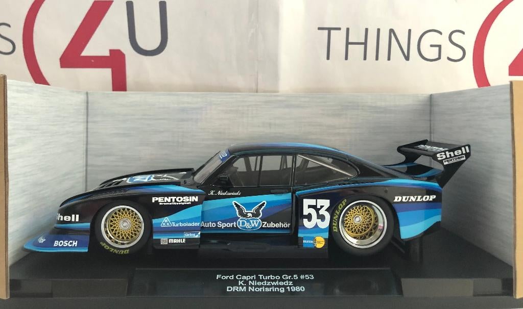 MCG 1:18 Ford Capri Turbo Gr.5, No.53, Zakspeed Racing, D&W, Ophalen of Verzenden, Nieuw, Auto, Overige merken