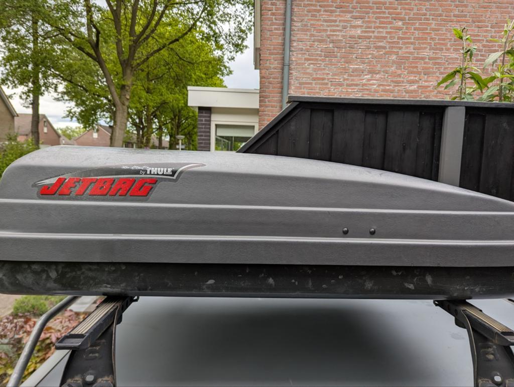 Thule Jetbag dakkoffer 425 liter, Ophalen, Gebruikt