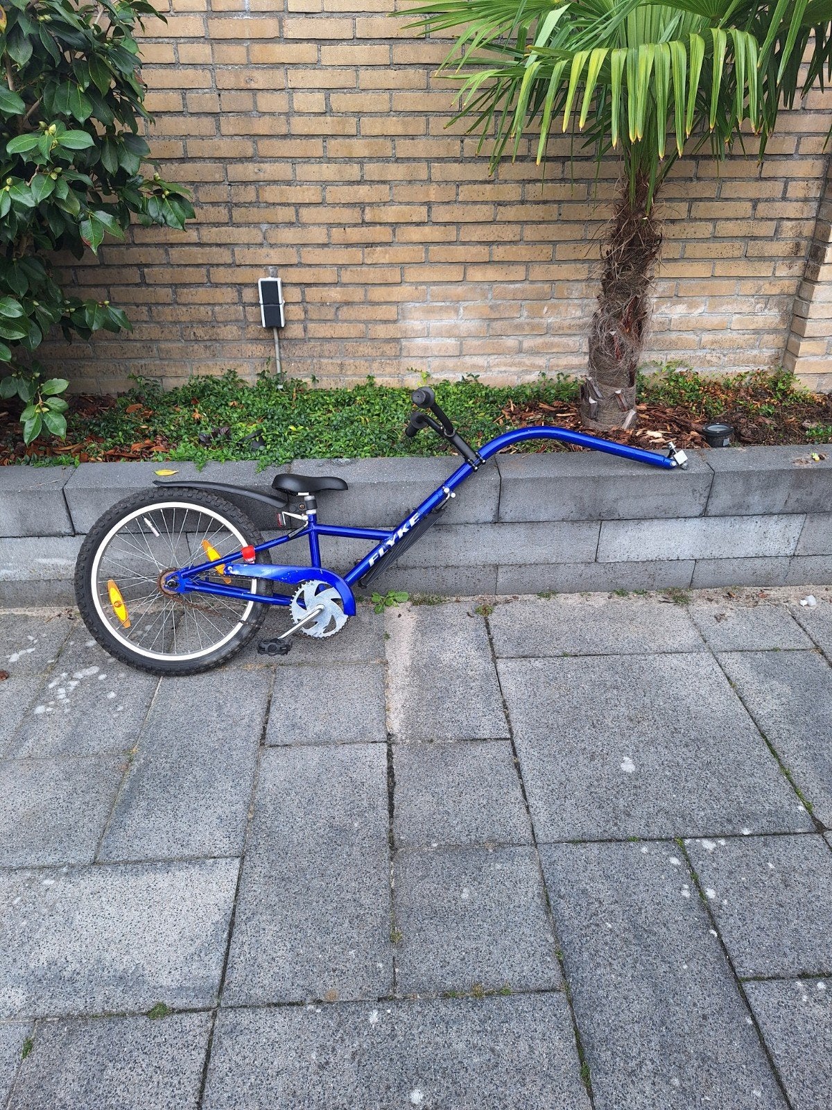 Flyke Aanhangfiets - Blauw, Ophalen, Gebruikt, Aanhangfiets, Flyke