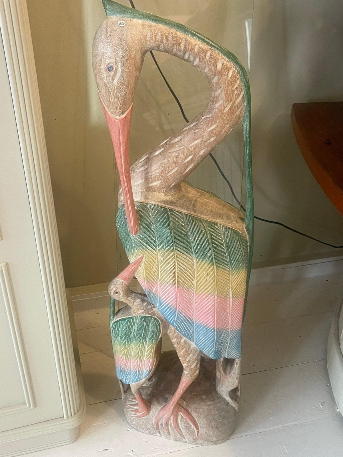 Gesneden reiger uniek, Ophalen of Verzenden
