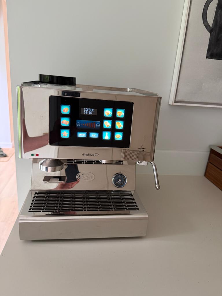 Quickmill Evolution 70 - espressomachine in zeer goede staat, Witgoed en Apparatuur, Koffiezetapparaten, Ophalen, Espresso apparaat
