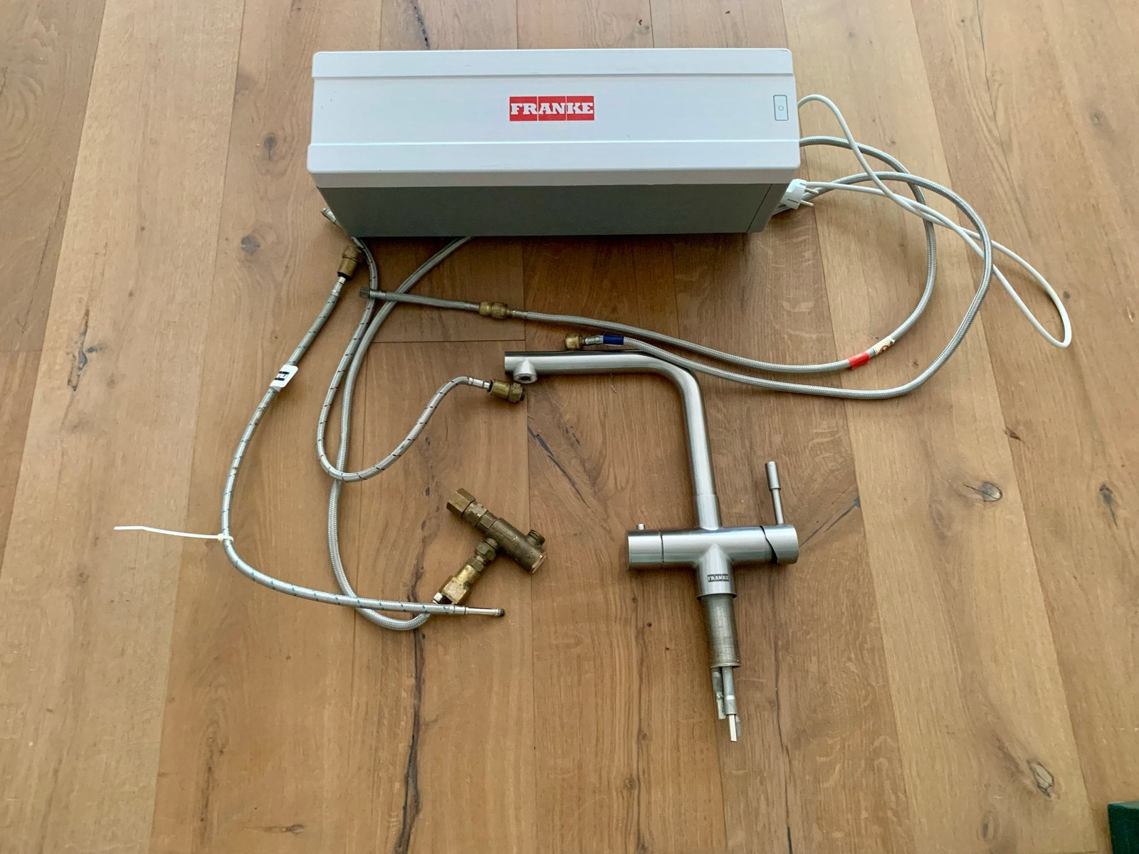 Franke kokendwaterkraan met boiler, Ophalen, Zilver, Metaal, Overige merken