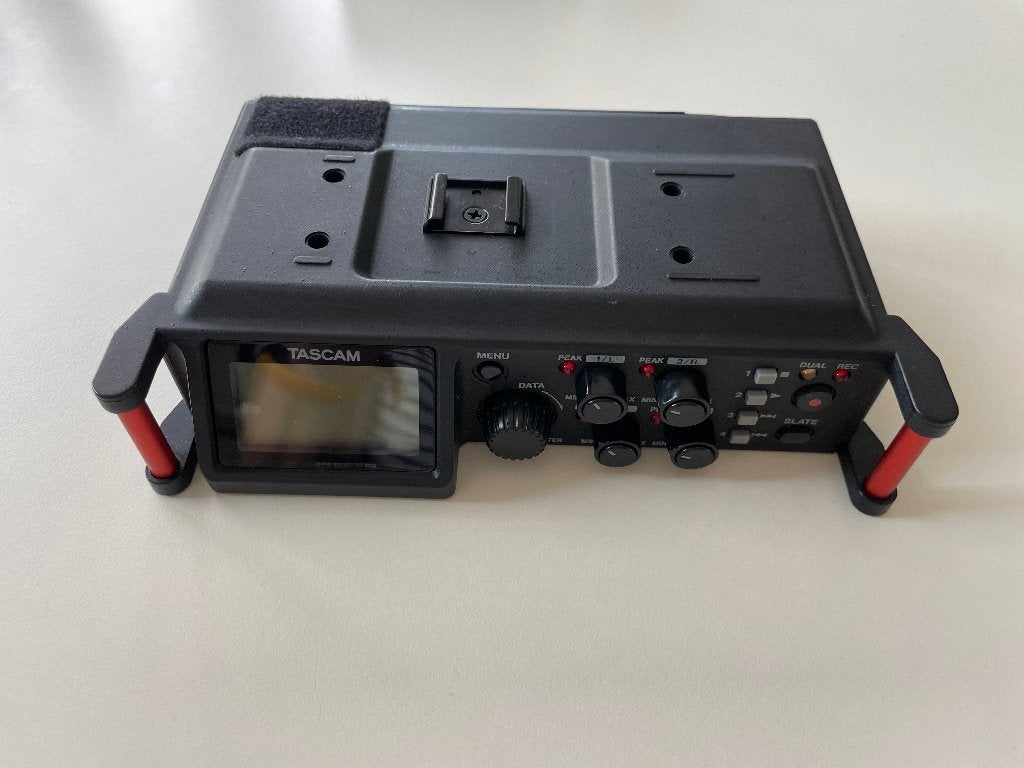 Tascam DR-70D audiorecorder, Audio, Tv en Foto, Professionele Audio-, Tv- en Video-apparatuur, Gebruikt, Audio, Ophalen of Verzenden