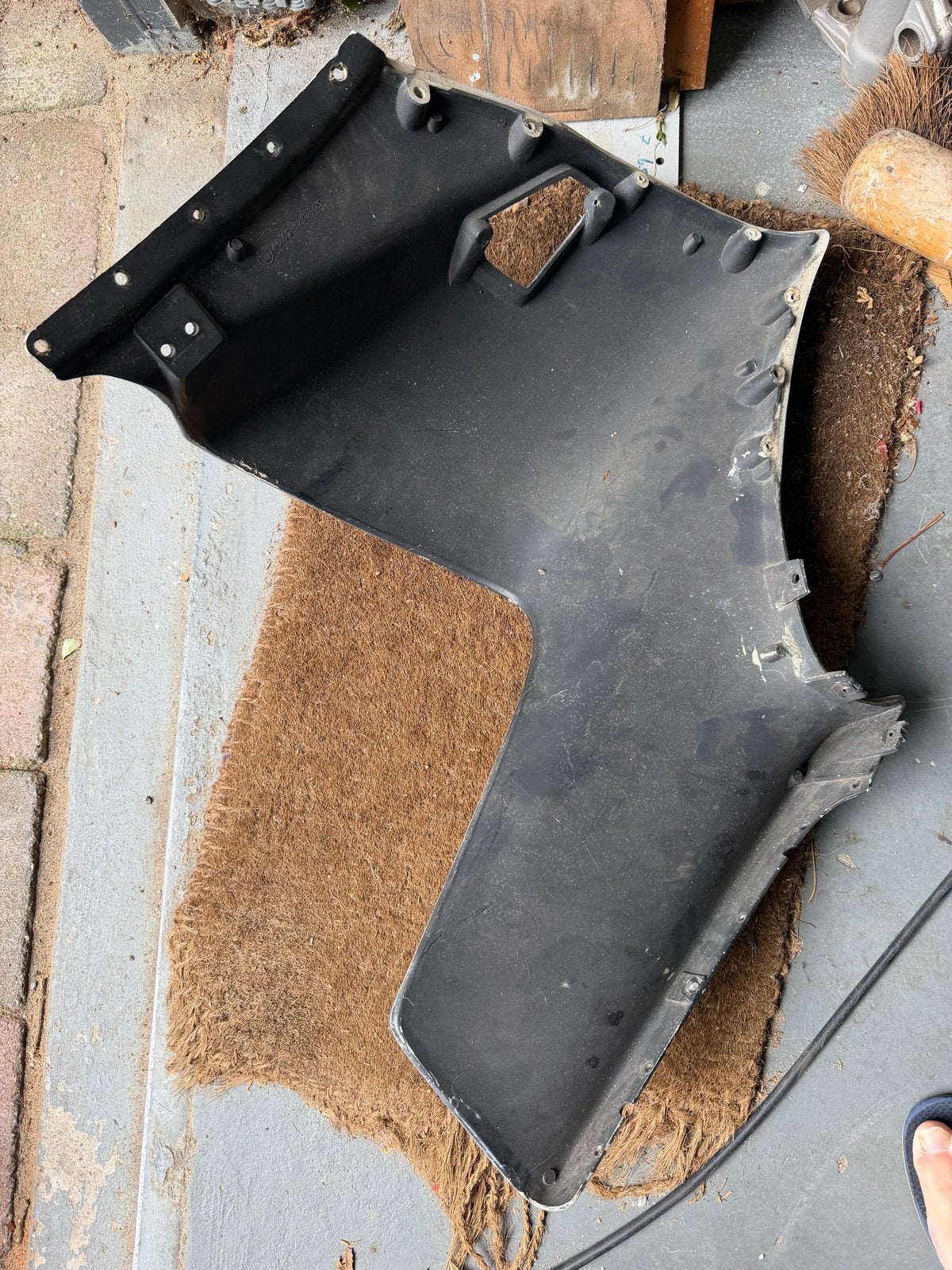 Kuipdelen en uitltaatdempers BMW R100Rs, Motoren, Ophalen, Gebruikt