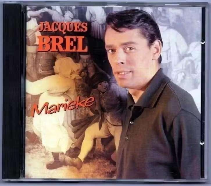 CD Jacques Brel – Marieke 822 514-2, Ophalen of Verzenden, Zo goed als nieuw, Verzamelalbum