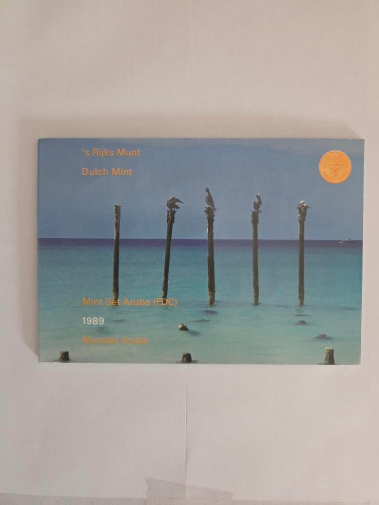 Muntset Aruba 1989 - 's Rijks Munt, Ophalen of Verzenden, Setje