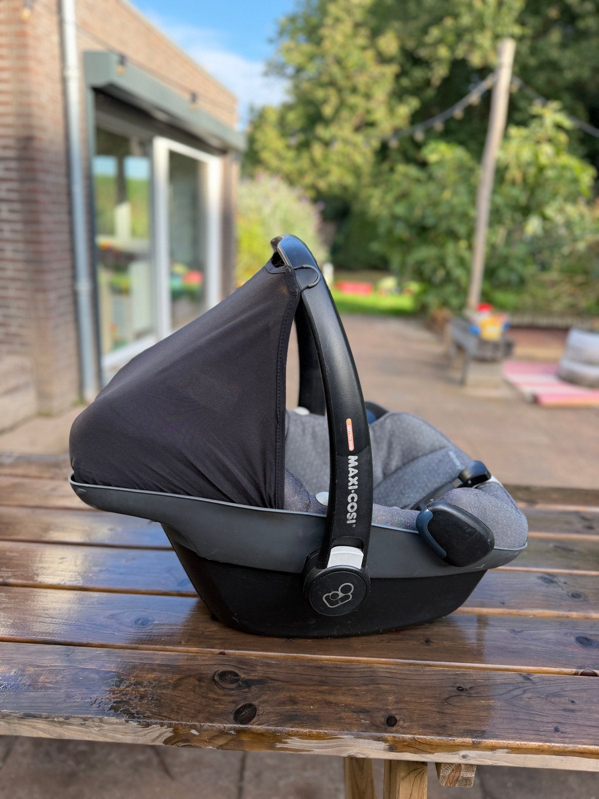 Maxi-Cosi Pebble Plus autostoel, Ophalen, Autogordel of Isofix, Gebruikt, Zijbescherming