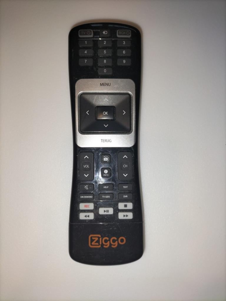 Originele afstandsbediening Ziggo Horizon Mediabox, Ophalen of Verzenden, Gebruikt, Origineel, Mediaspeler