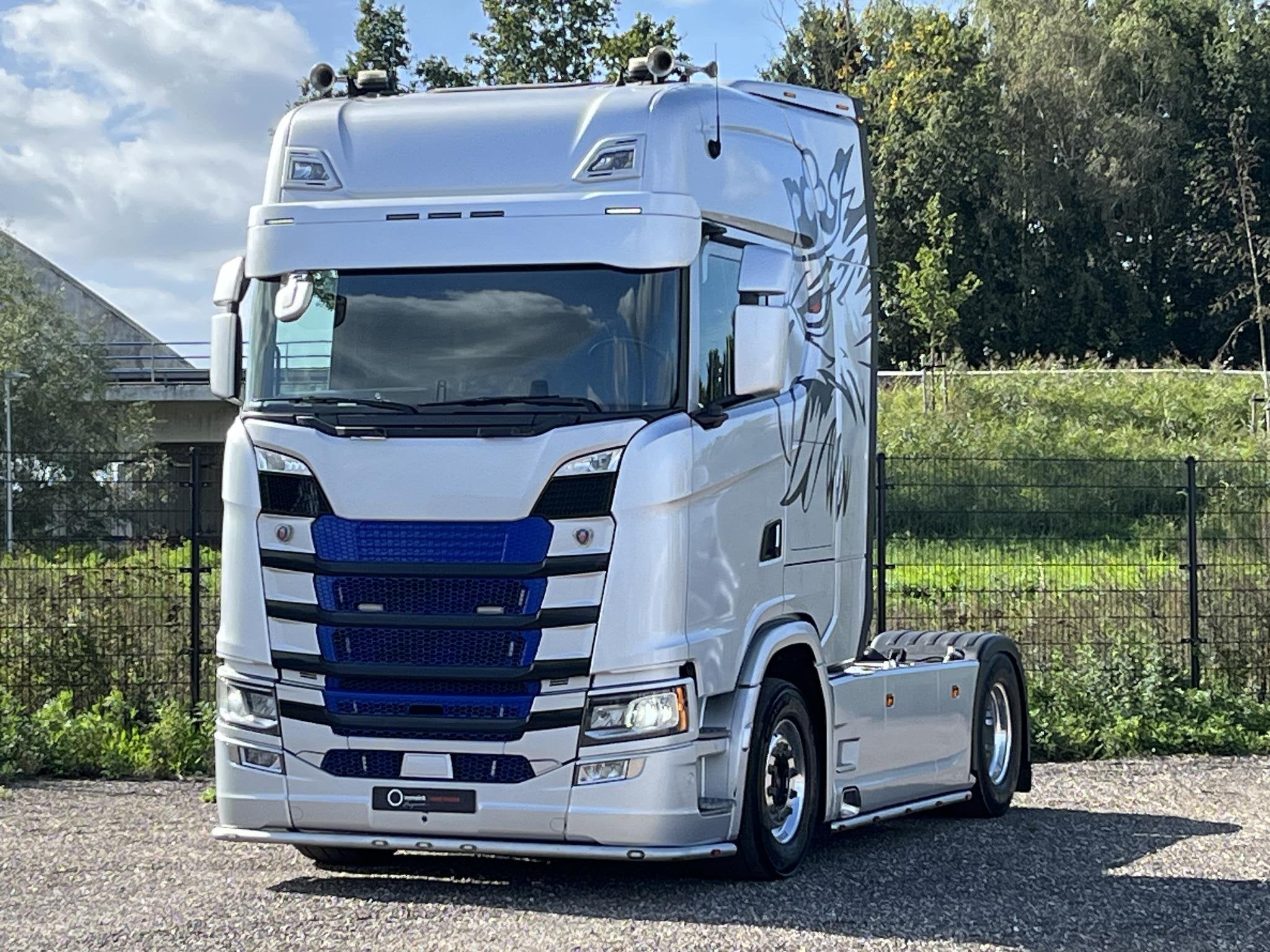 Scania S520 V8 | Full Air 2+4 | Retarder | Alcoa's | Leather, Auto's, Automaat, Stof, Scania, 520 pk