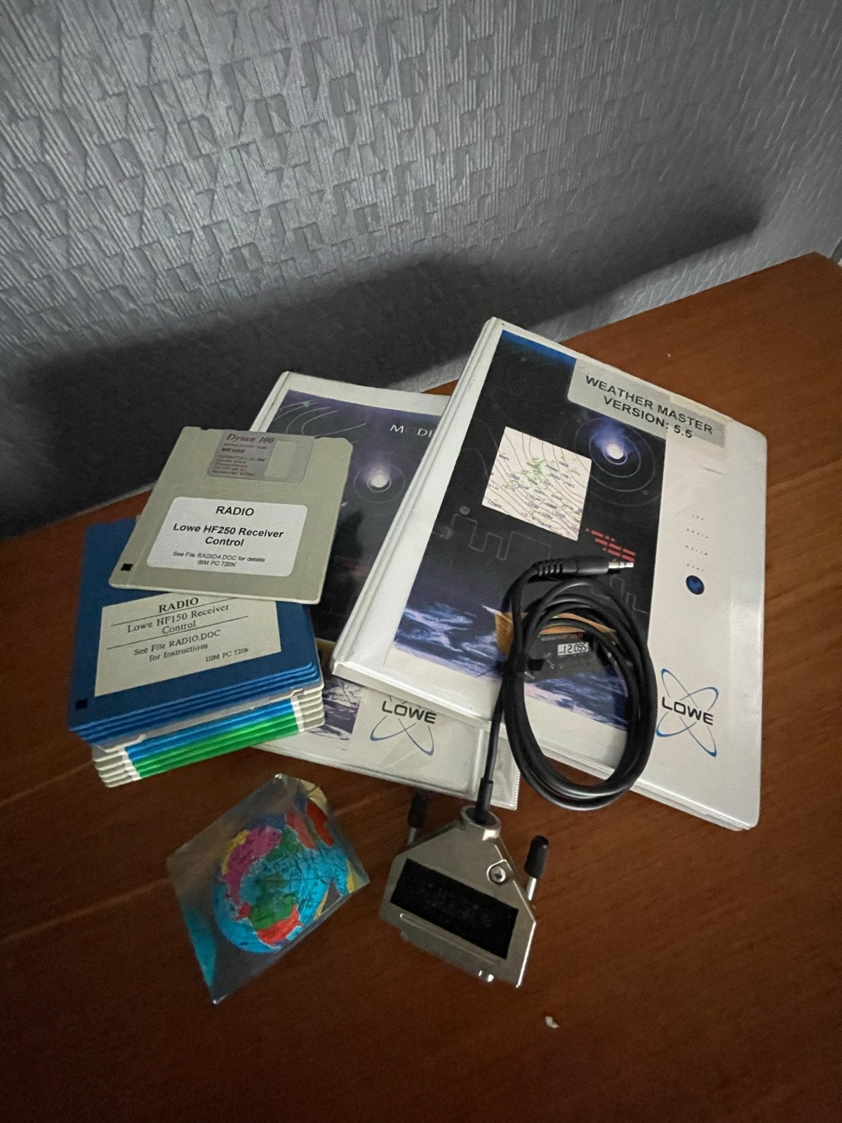 Lowe HF150/HF250 Receiver Control & Weather Master Software, Ophalen of Verzenden, Gebruikt