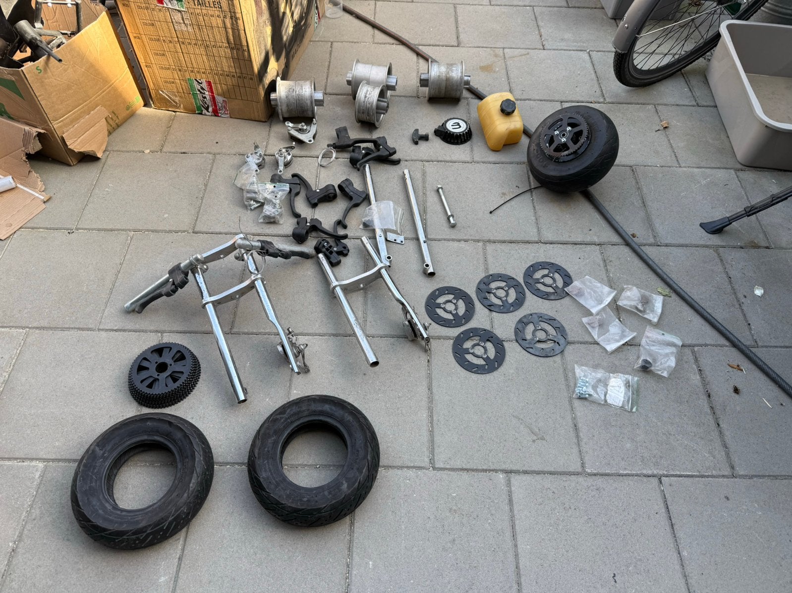 minibike blata 2.5 onderdelen, Fietsen en Brommers, Ophalen of Verzenden, Gebruikt, Overige typen