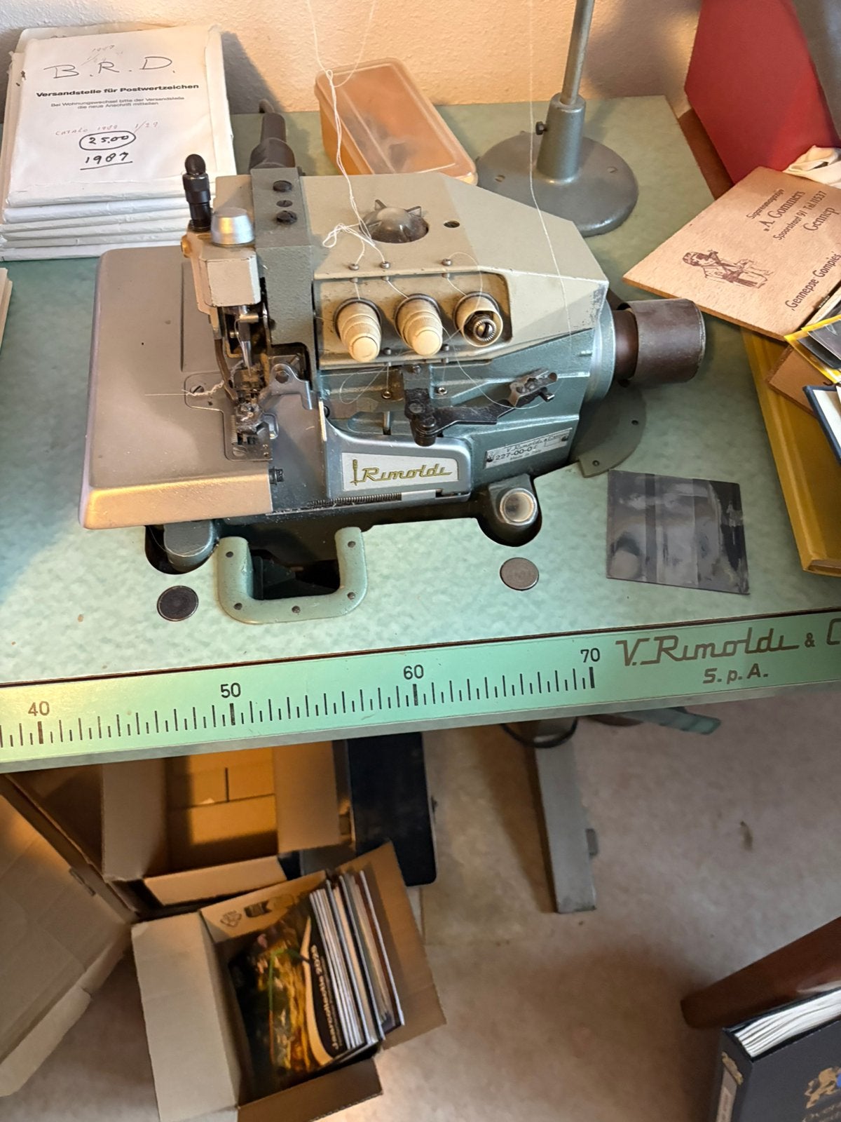 Rimoldi naaimachine, Ophalen, Zo goed als nieuw, Lockmachine, Overige merken