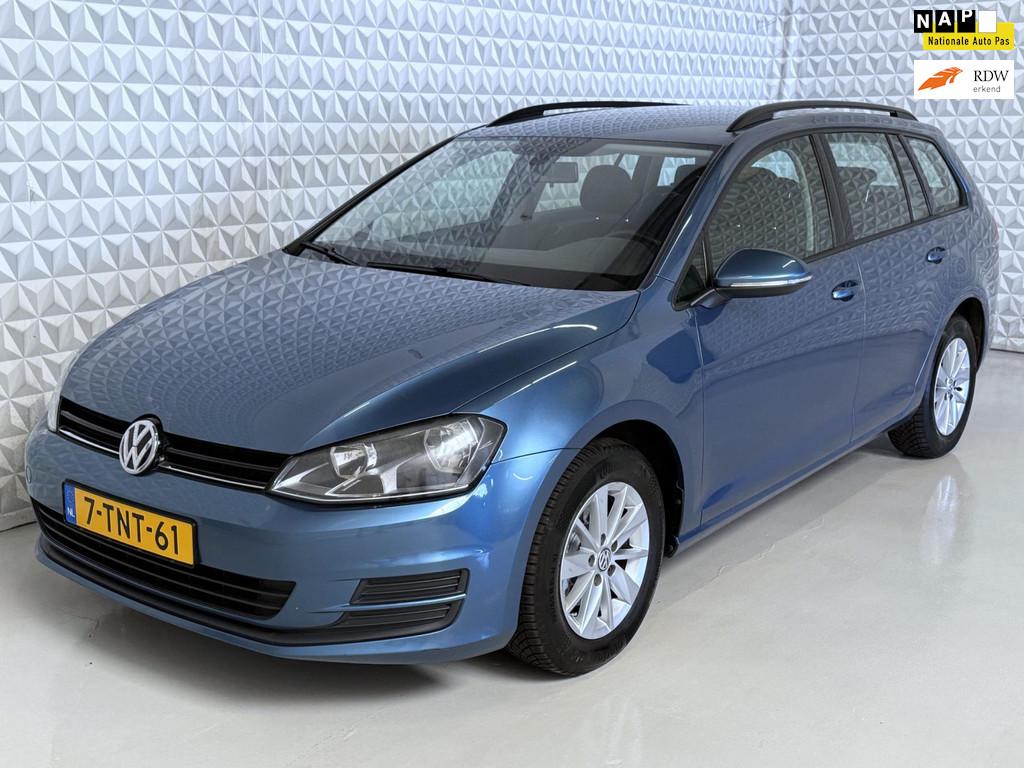 Volkswagen Golf Variant 1.2 TSI Airco Ecc Navigatie Trekhaak, Auto's, Voorwielaandrijving, Euro 5, Gebruikt, 4 cilinders