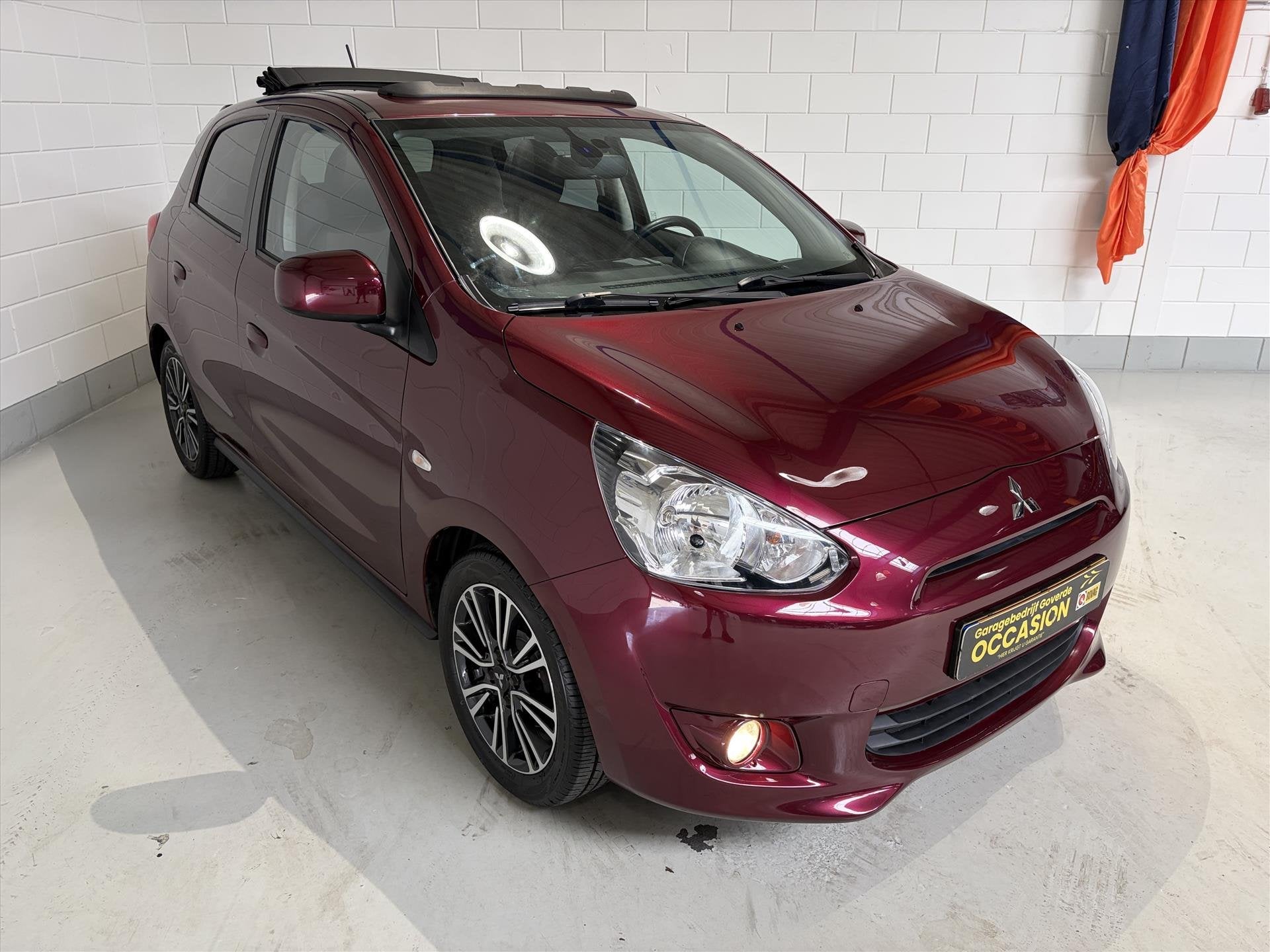 MITSUBISHI Space Star 1.2 MIVEC 80PK Go Intense+ Cabriodak,, Auto's, Stof, Gebruikt, Overige kleuren, 23 km/l